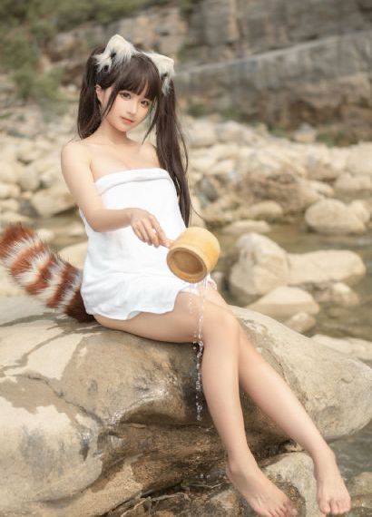 埋进腿间舌头使劲添动态图